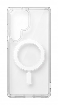 Zadní pevný kryt Clear Magnetic na Samsung S25 Ultra průhledný