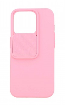 Zadní kryt Lens na iPhone 15 Pro růžový