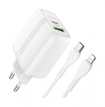 Rychlonabíječka HOCO N11 pro iPhone 20W bílá