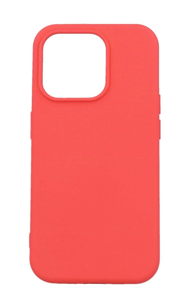 Levně Kryt TopQ Essential iPhone 15 Pro broskvový 105108 (pouzdro neboli obal na mobil iPhone 15 Pro)