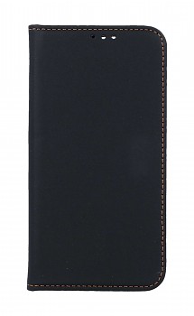 Knížkové pouzdro Leather SMART PRO na iPhone 15 Pro černé