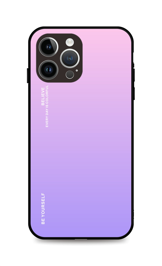 Levně Kryt TopQ LUXURY iPhone 15 Pro pevný duhový růžový 105124 (pouzdro neboli obal na mobil iPhone 15 Pro)