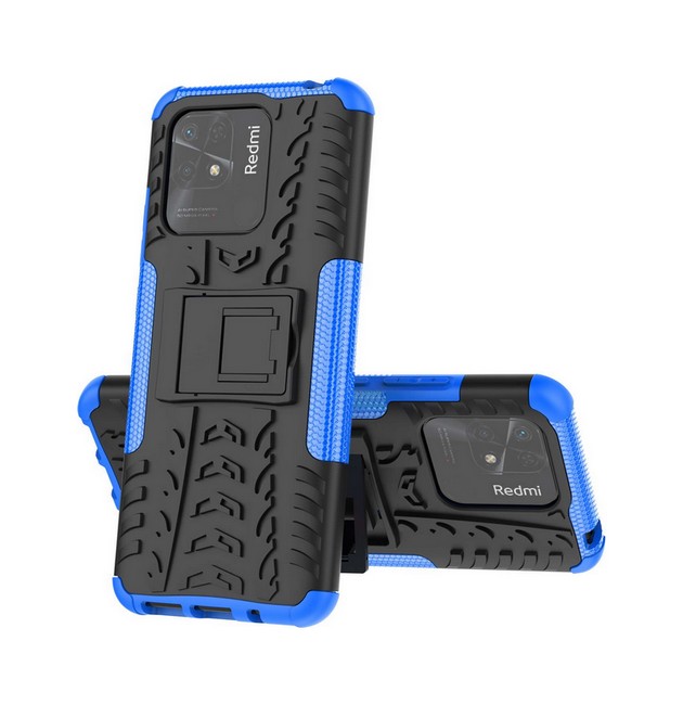 Levně Kryt TopQ Xiaomi Redmi 10C ultra odolný modrý 75124 (pouzdro neboli obal Xiaomi Redmi 10C)