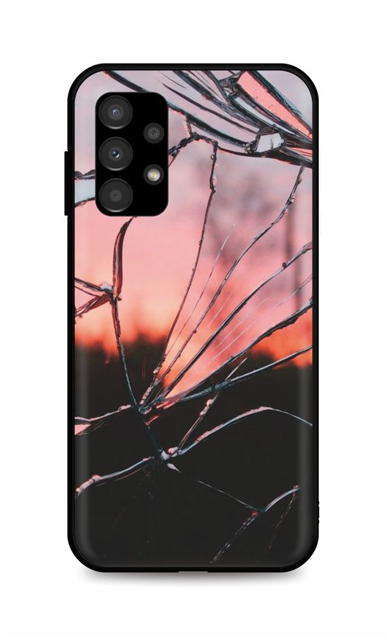 Levně Kryt TopQ LUXURY Samsung A13 pevný Pink Broken 85140 (pouzdro neboli obal na mobil Samsung A13)