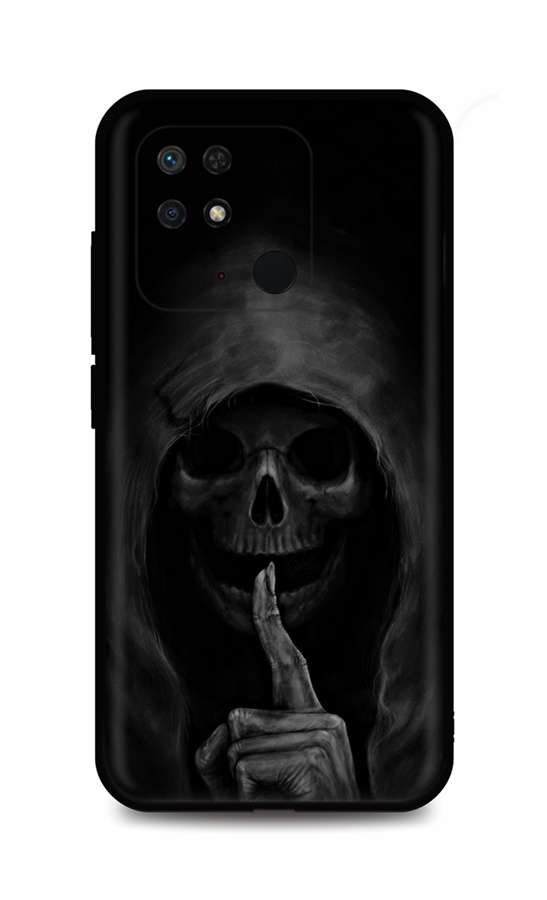 Zadní kryt DARK na Xiaomi Redmi 10C Dark Grim Reaper