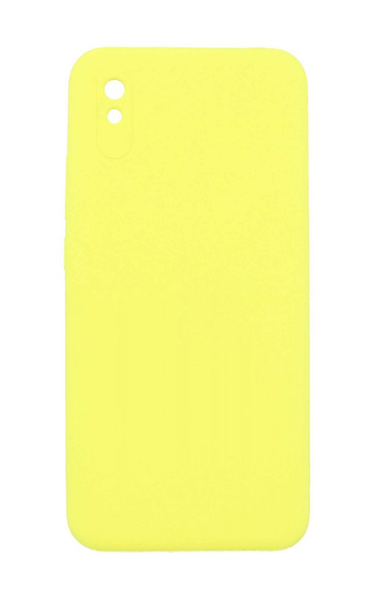Levně Kryt TopQ Essential Xiaomi Redmi 9A žlutý VADA 125144 (pouzdro neboli obal na mobil Xiaomi Redmi 9A)