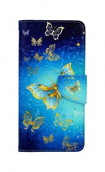 Knížkové pouzdro na Samsung A33 5G Obloha s motýlky