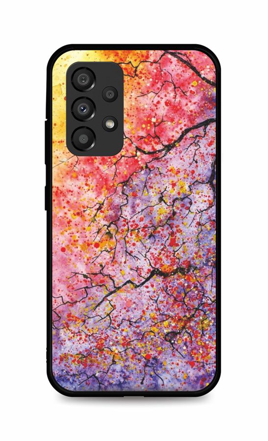 Zadní pevný kryt LUXURY na Samsung A33 5G Abstract Tree