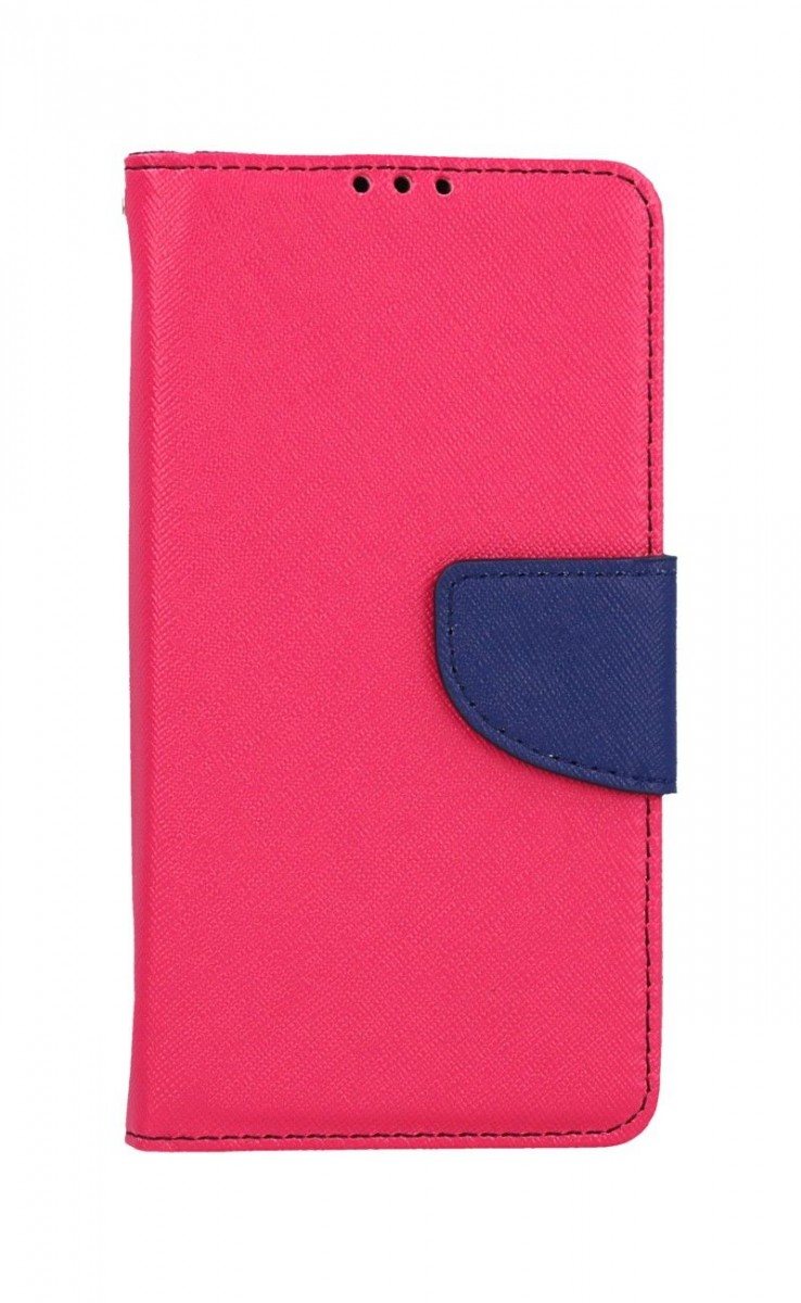Knížkové pouzdro na iPhone 15 růžové
