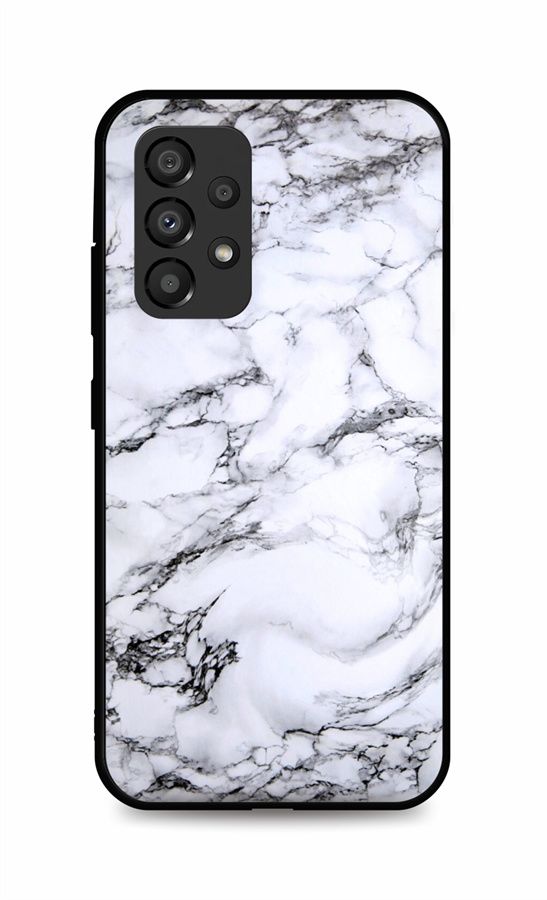 Zadní pevný kryt LUXURY na Samsung A33 5G Marble White