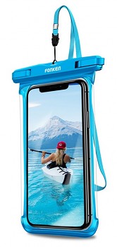 Univerzální vodotěsné pouzdro na mobil Fonken modré