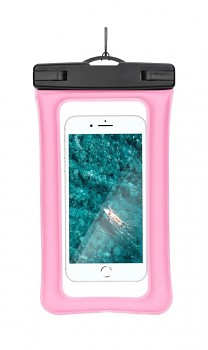 Vodotěsné pouzdro na mobil ETUI AIRBAG růžové
