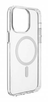 Zadní pevný kryt Clear Magnetic na iPhone 15 Pro Max průhledný