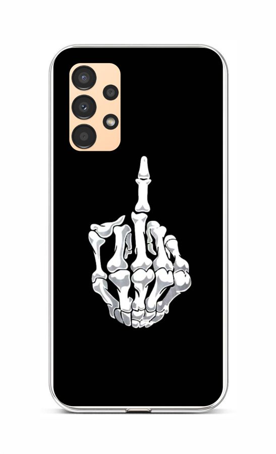 Zadní kryt na Samsung A13 Kostlivec