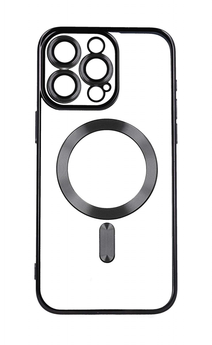 Zadní kryt Electro na iPhone 15 Pro Max MagSafe s černým rámečkem