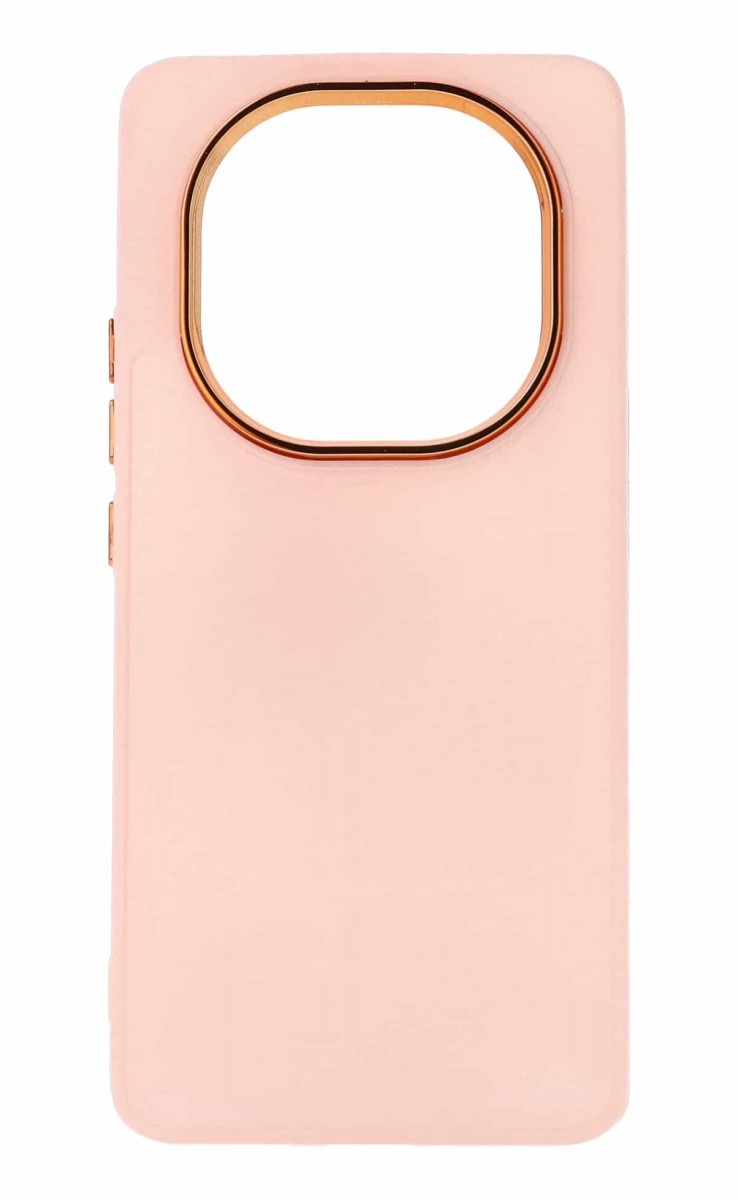 Levně Kryt TopQ Frame Xiaomi Redmi Note 14 Pro+ 5G růžový 135290 (pouzdro neboli obal na mobil Xiaomi Redmi Note 14 Pro+ 5G)