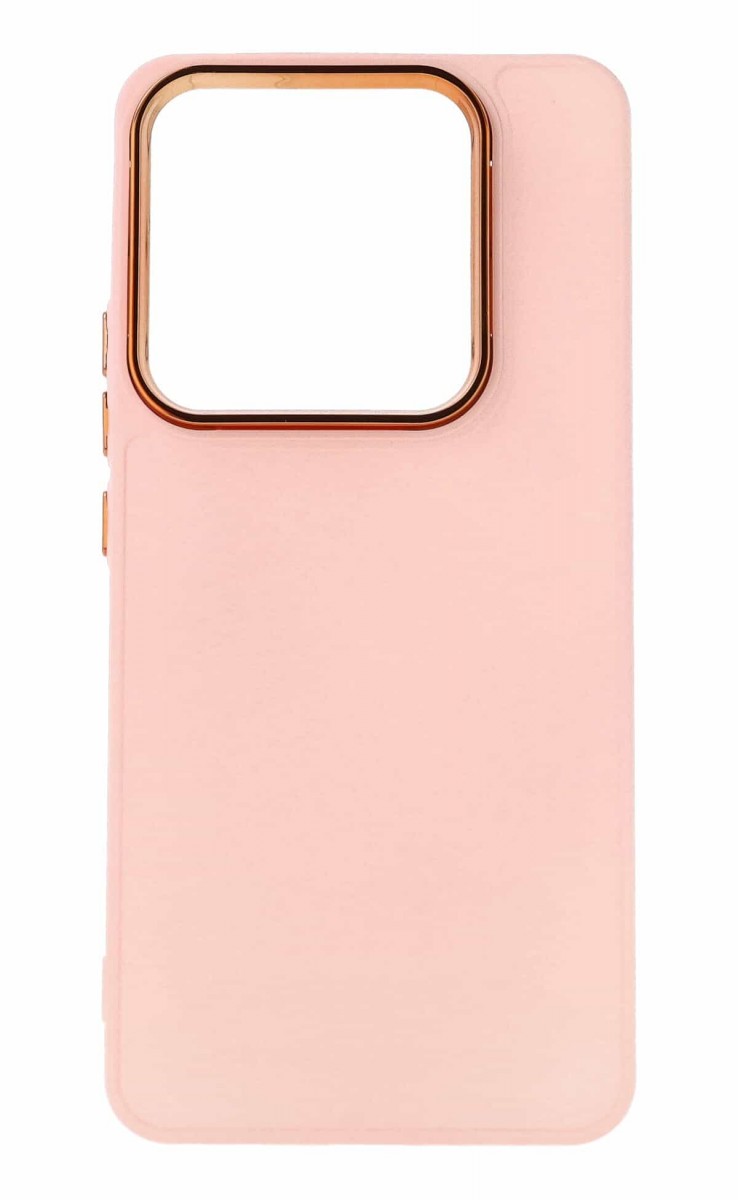 Levně Kryt TopQ Frame Xiaomi Redmi Note 14 5G růžový 135294 (pouzdro neboli obal na mobil Xiaomi Redmi Note 14 5G)