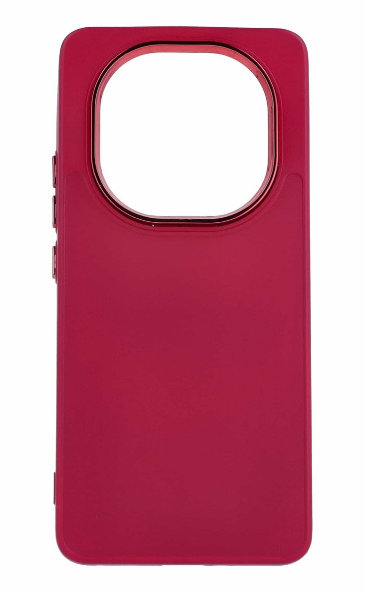Levně Kryt TopQ Frame Xiaomi Redmi Note 14 Pro 5G malinový 135295 (pouzdro neboli obal na mobil Xiaomi Redmi Note 14 Pro 5G)
