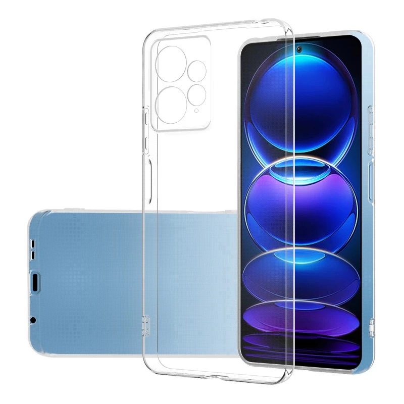 Levně Kryt TopQ Xiaomi Redmi Note 12 2 mm průhledný 95297 (pouzdro neboli obal na mobil Xiaomi Redmi Note 12)