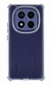 Odolný kryt Matrix na Xiaomi Redmi Note 14 Pro 5G průhledný černý