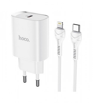 Rychlonabíječka HOCO N14 pro iPhone 20W bílá