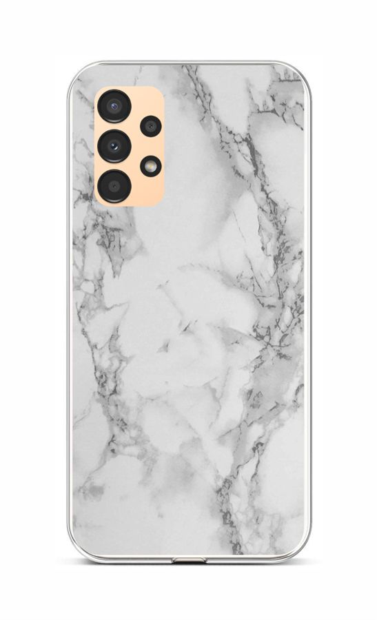 Zadní kryt STYLE na Samsung A13 Mramor bílý
