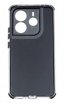 Odolný kryt Matrix na Xiaomi Redmi Note 14 5G průhledný černý