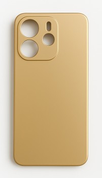 Zadní kryt Metallic na Xiaomi Redmi Note 14 zlatý