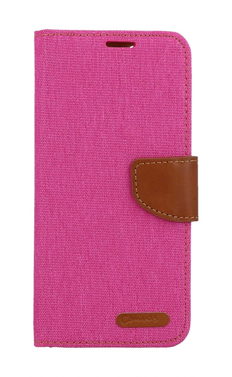 Levně Pouzdro Canvas Xiaomi Redmi Note 12S knížkové růžové 105359 (kryt neboli obal na mobil Xiaomi Redmi Note 12S)