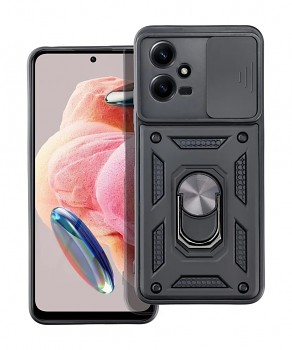 Ultra odolný zadní kryt Armor Lens na Xiaomi Redmi Note 12 5G černý