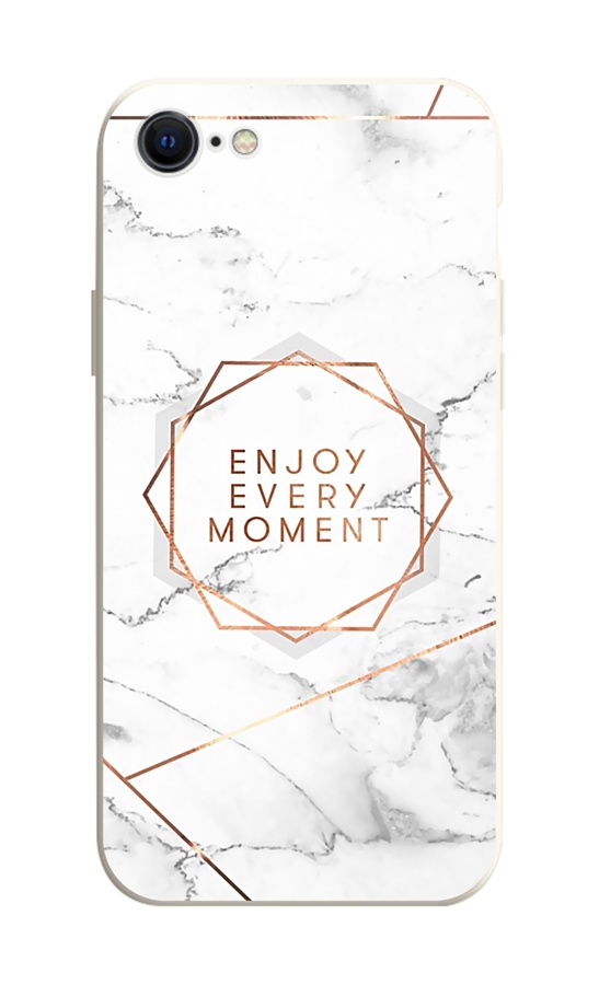 Kryt TopQ iPhone SE 2022 Mramor Enjoy 75386 (pouzdro neboli obal na mobil iPhone SE 2022)