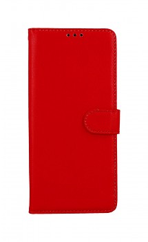 Knížkové pouzdro Xiaomi Redmi 10C červené s přezkou