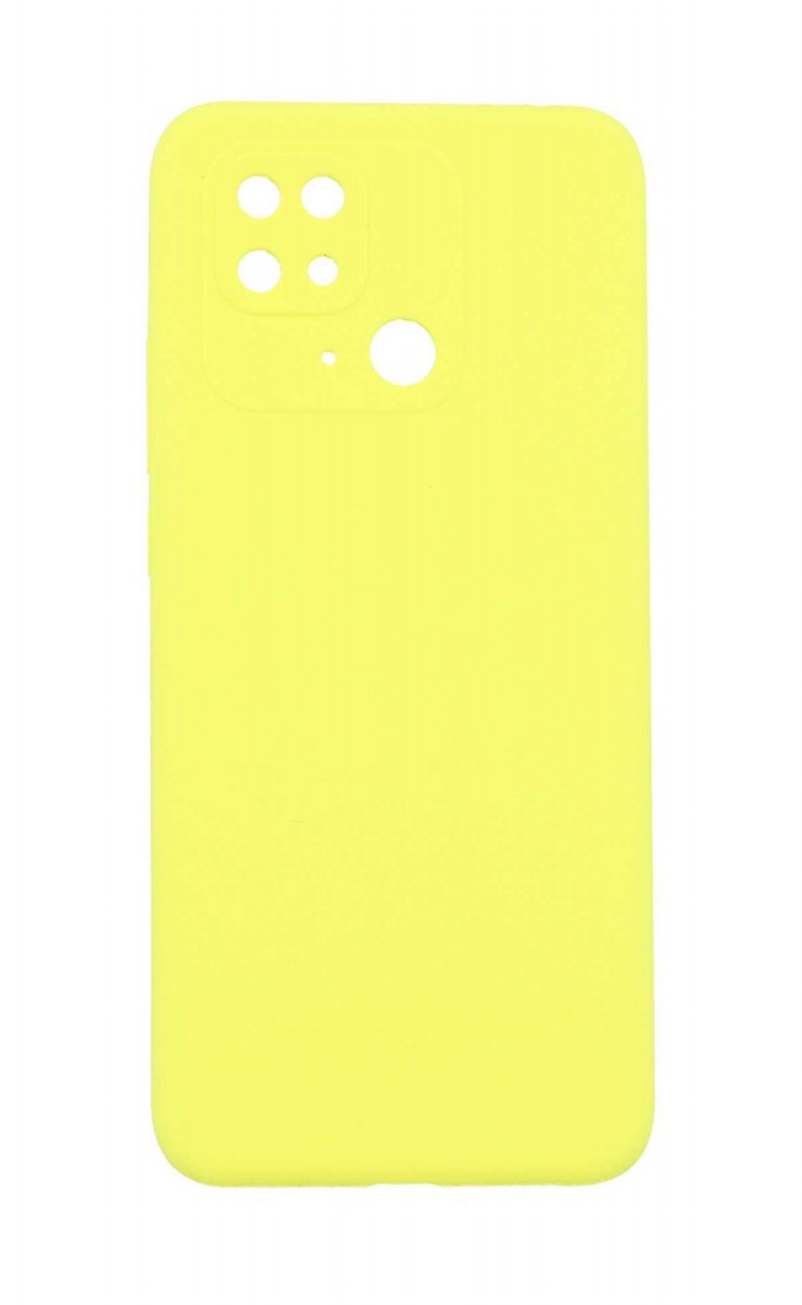 Levně Kryt TopQ Essential Xiaomi Redmi 10C žlutý 85408 (pouzdro neboli obal na mobil Xiaomi Redmi 10C)