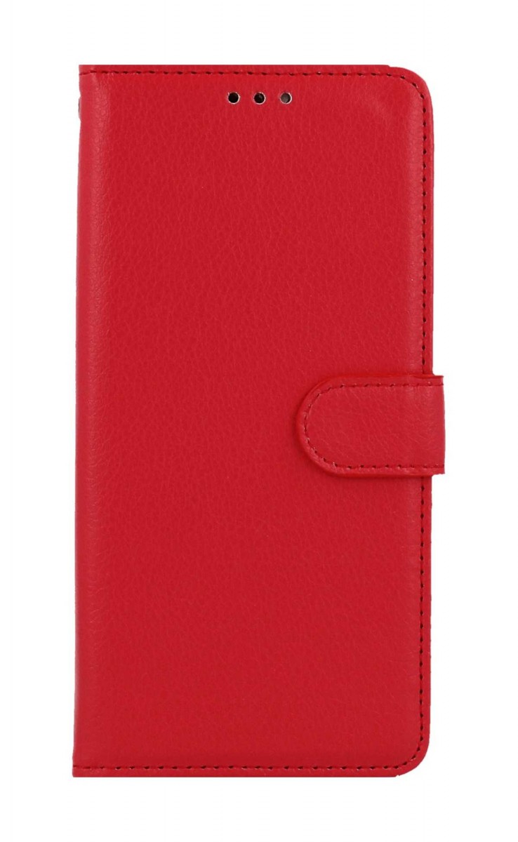 Levně Pouzdro TopQ Xiaomi Redmi Note 12 Pro+ 5G knížkové červené s přezkou 95416 (kryt neboli obal Xiaomi Redmi Note 12 Pro+ 5G)