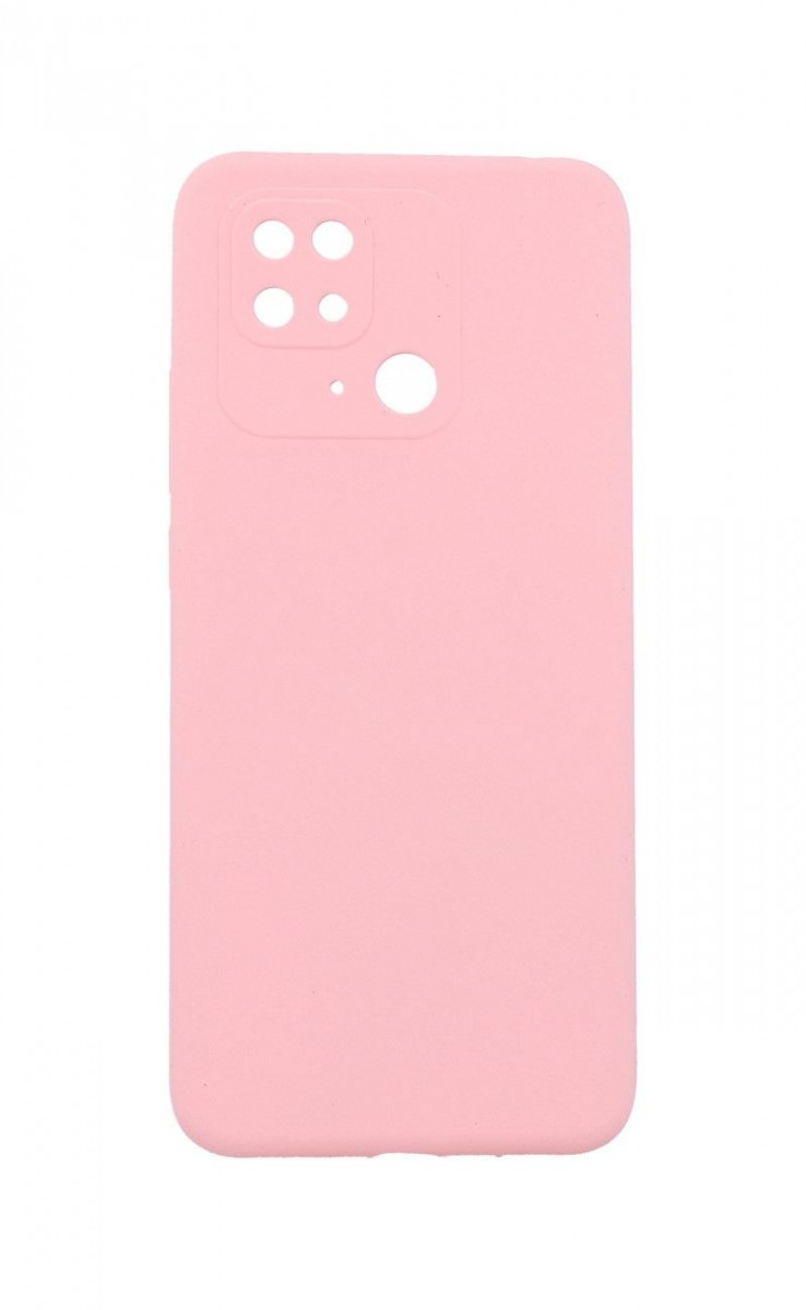 Levně Kryt TopQ Essential Xiaomi Redmi 10C růžový 85421 (pouzdro neboli obal na mobil Xiaomi Redmi 10C)