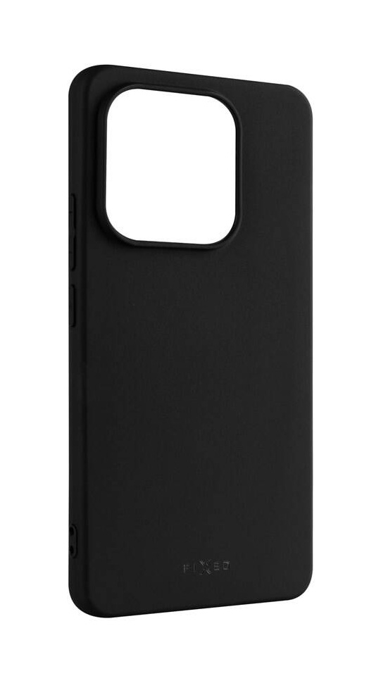 Levně Zadní pogumovaný kryt FIXED Story pro Xiaomi Redmi Note 14, černý
