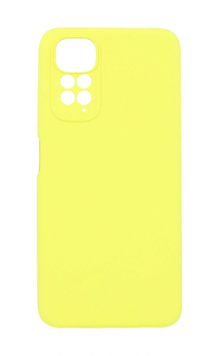 Levně Kryt TopQ Essential Xiaomi Redmi Note 11 žlutý 85451 (pouzdro neboli obal na mobil Xiaomi Redmi Note 11)