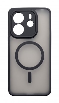 Zadní kryt Full Matte na Xiaomi Redmi Note 14 MagSafe průhledný černý