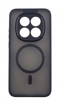 Zadní kryt Full Matte na Xiaomi Redmi Note 15 Pro 5G MagSafe průhledný černý 