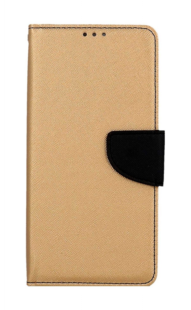 Levně Pouzdro TopQ Xiaomi Redmi Note 12 5G knížkové zlaté 95476 (kryt neboli obal Xiaomi Redmi Note 12 5G)