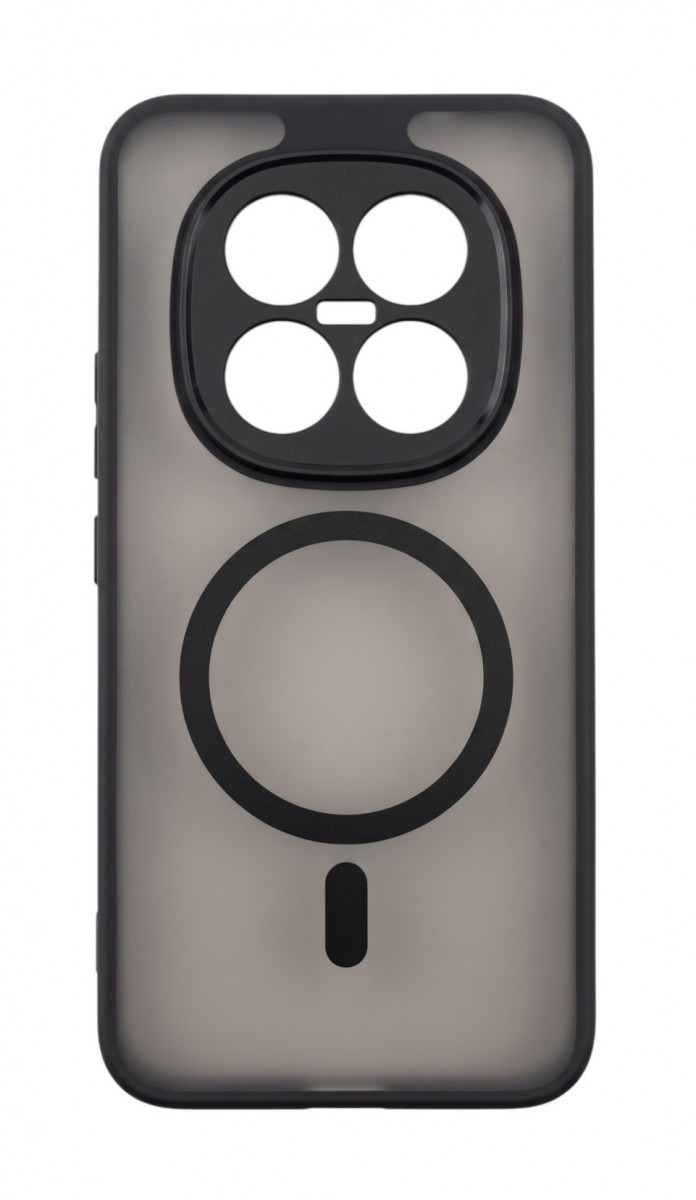 Zadní kryt Full Matte na Xiaomi Redmi Note 15 Pro+ 5G MagSafe průhledný černý