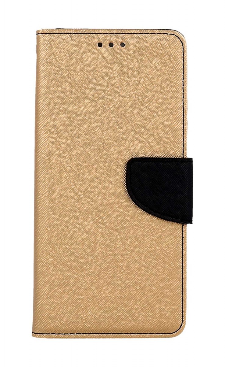 Levně Pouzdro TopQ Xiaomi Redmi Note 12 Pro 5G knížkové zlaté 95487 (kryt neboli obal Xiaomi Redmi Note 12 Pro 5G)