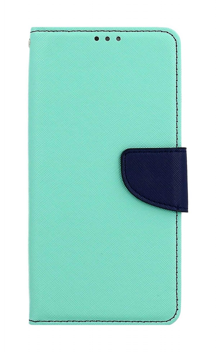 Levně Pouzdro TopQ Xiaomi Redmi Note 12 Pro 5G knížkové mentolové 95488 (kryt neboli obal Xiaomi Redmi Note 12 Pro 5G)