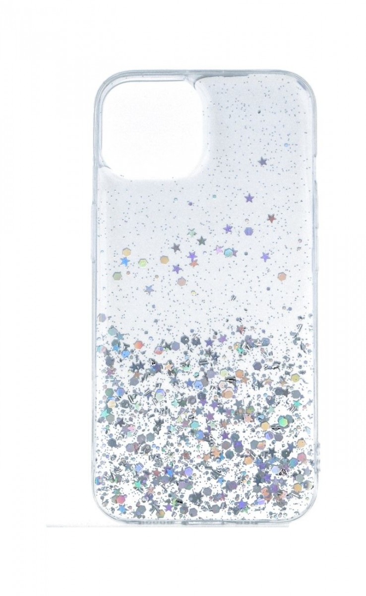 Zadní pevný kryt na iPhone 14 Brilliant Transparent