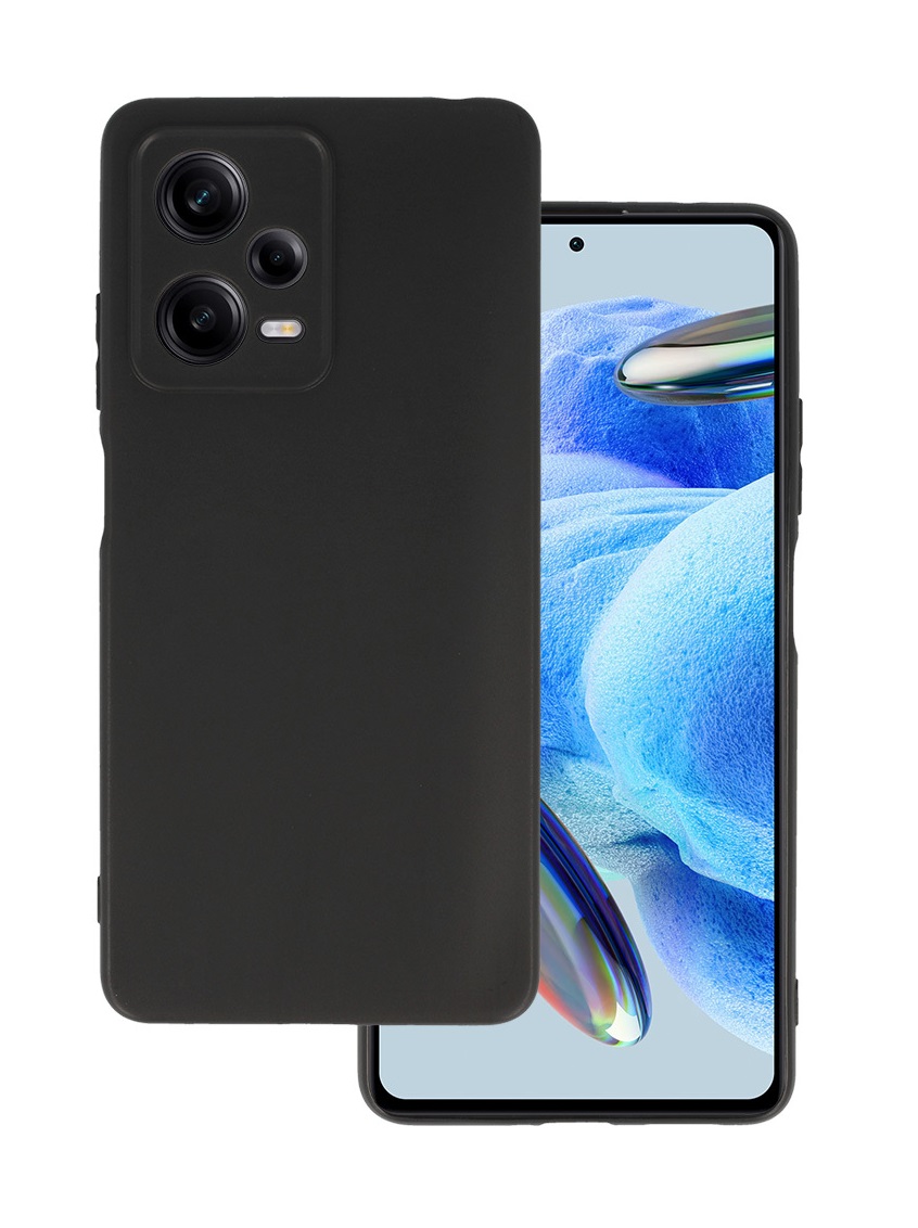 Zadní kryt MATT na Xiaomi Redmi Note 12 Pro 5G černý