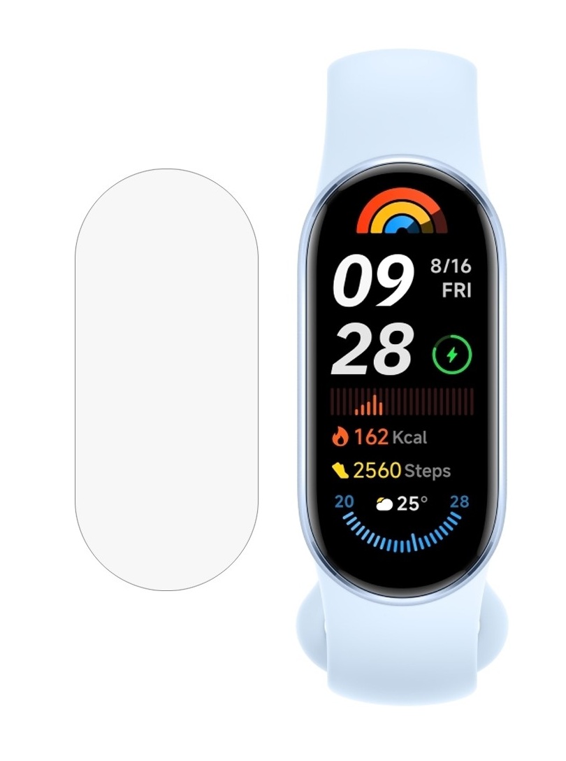 Fólie RedGlass na Xiaomi Smart Band 10 6 ks