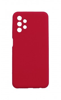 Zadní kryt Essential na Samsung A13 malinově červený