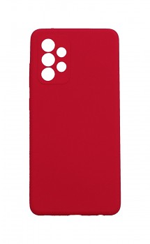 Zadní kryt Essential na Samsung A52 malinově červený