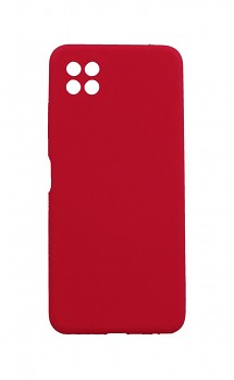 Zadní kryt Essential na Samsung A22 5G malinově červený