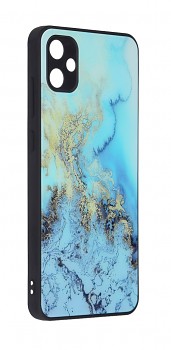 Zadní pevný kryt Glaze na Samsung A05 Blue Ocean